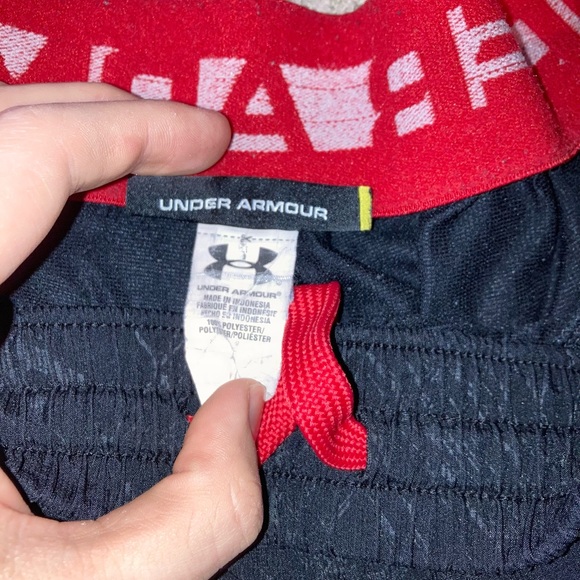 Red Under Armor Shorts - Picture 3 of 5